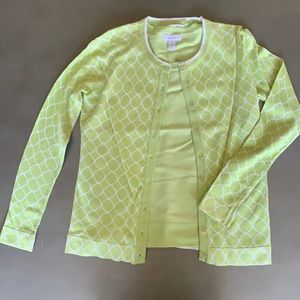 Charter Club Cardigan Sweater Set